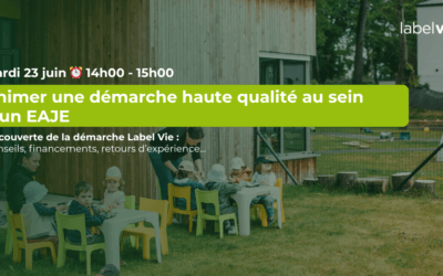 [WEBINAIRE] Animer une démarche qualité au sein d’un EAJE : 23 juin à 14h !